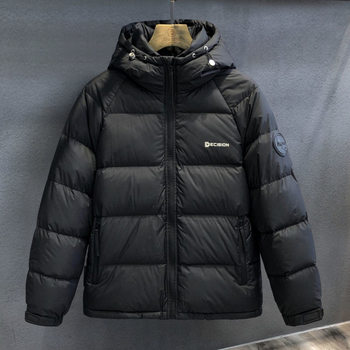 2025 New White Duck down Thickeneded down Jacket Men's Winter Warm Fluffy Lightweight Bread Jacket Popular Jacket