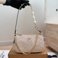 Nolita19 mahjong bag vanilla white
