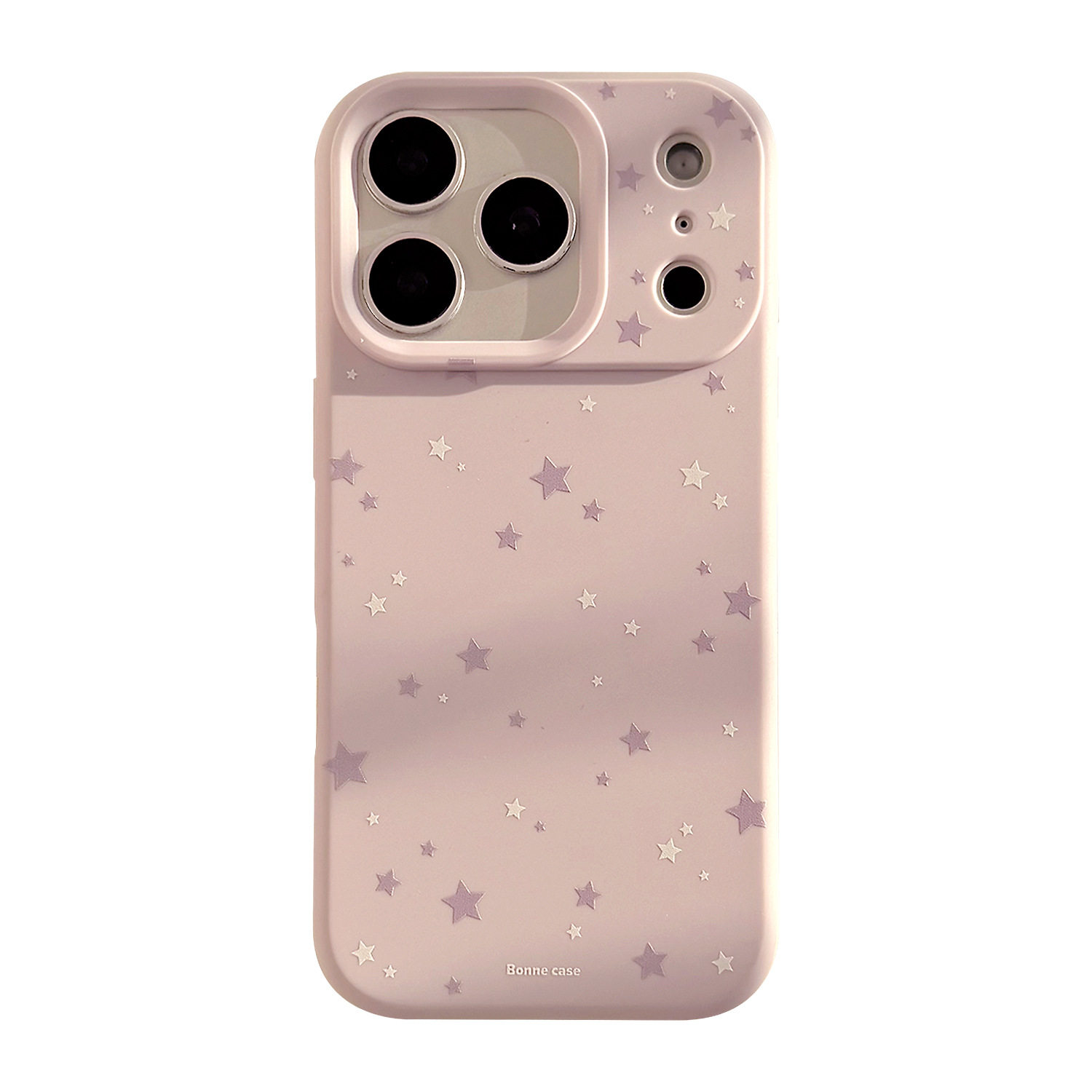 [under the Tower] Suitable for Iphone17Promax Sweet Cool Purple White Star 16 Mobile Phone Case 15 Soft Cover 14 New Style 13