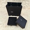 Xiaoxiang ch stud earrings packaging box gift bag handbag packaging box high-end packaging gift box black packaging