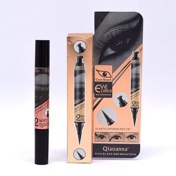 Qiaoanna double eyeliner is not easy to faint makeup is not easy to decolorization color waterproof eyeliner Middle East Europe and America cross-border