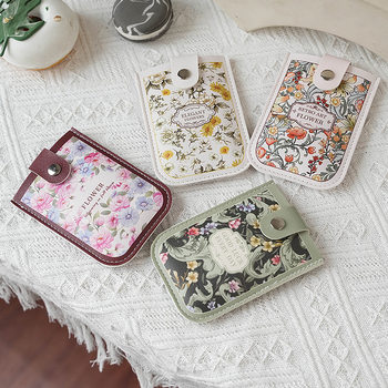 Pull-Out Card Holder, Large-Capacity Bank Card Holder, Creative Credit Card Holder, Multi-Card Slot Storage, Compact and Ultra-Thin Card Holder