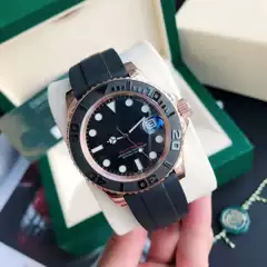 Men's Silicone Watch Business Style Submariner Original Silicone Strap Luminous Waterproof Non-Mechanical Movement Watch