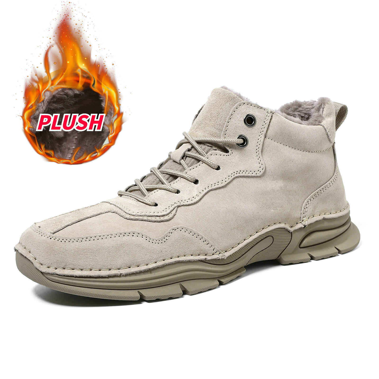 G87137M kaki cộng với bông (có hoa văn)