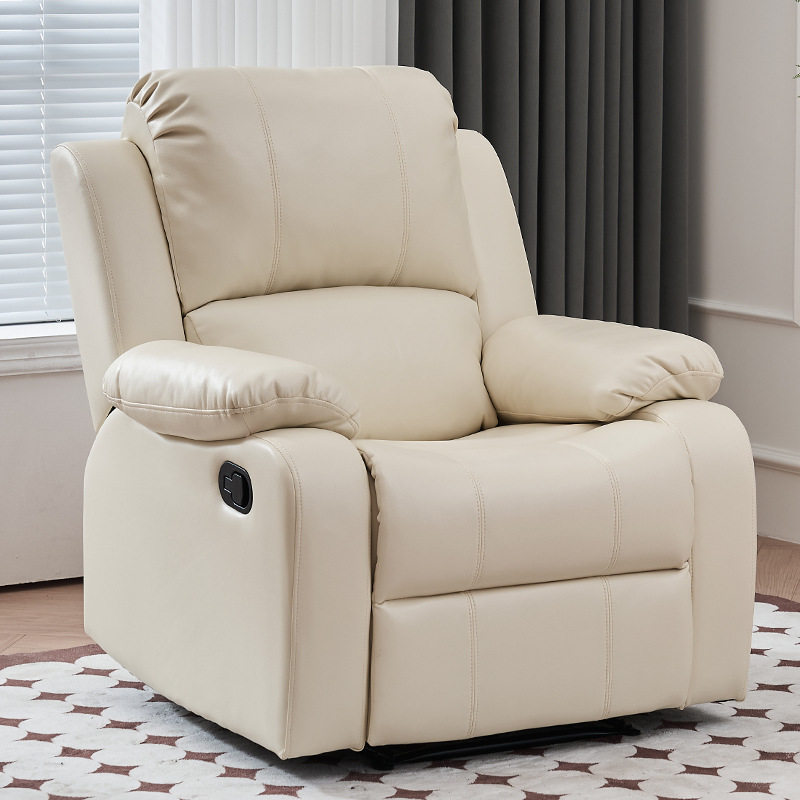 头等太空沙发客厅单人布艺电动躺椅懒人按摩多功能美甲美睫沙发