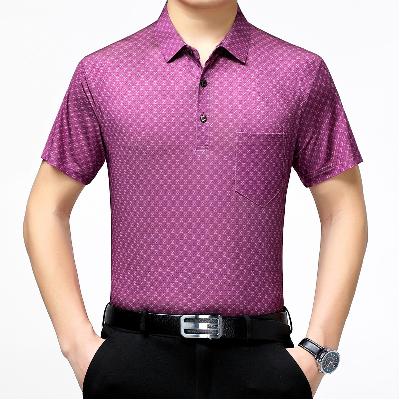 (Mới) Mã B9470 Giá 1710K: Áo Sơ Mi Nam Shryt Ngắn Tay Hàng Mùa Hè Trung Niên Thời Trang Nam Chất Liệu Lụa Tơ Tằm G05 Sản Phẩm Mới, (Miễn Phí Vận Chuyển Toàn Quốc).