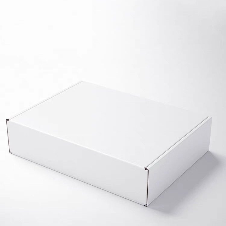 Airplane Box, All White, Three-Layer Corrugated, Extra Hard, Flat E-Commerce Packaging Carton, Manufacturer Wholesale, Extra Hard Three-Layer Corrugated