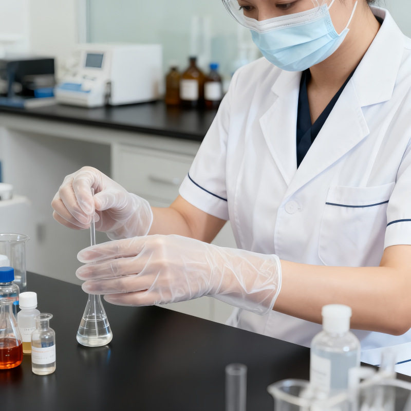 Pvc Disposable Gloves Plastic Transparent Housekeeping Cleaning Baked Food Grade Kitchen Beauty Laboratory 100 Pieces