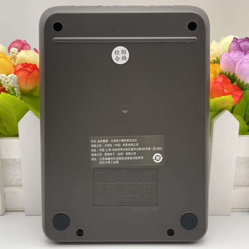 外贸CASIO桌面办公太阳能计算器出口跨境卡西欧MX-120B商务计算机