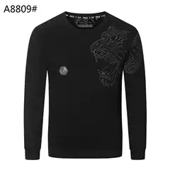 Amazon Aliexpress Trendy Brand Philippu Pp Autumn and Winter Sweatshirt for Boys Simple One-Piece Drop Shipping Embroidered Lion