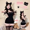 Plush Tight Hip Wrap Skirt Bear Dress Cute Cos Waist Spice Girl Pure Desire Maid Sex Underwear plus size Autumn and Winter