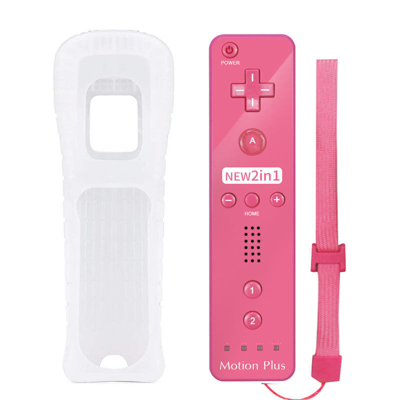 Factory direct wii neutral built-in accelerator straight handle two-in-one game handle foreign trade hot products