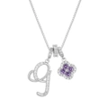 Silver g (letter + chain)