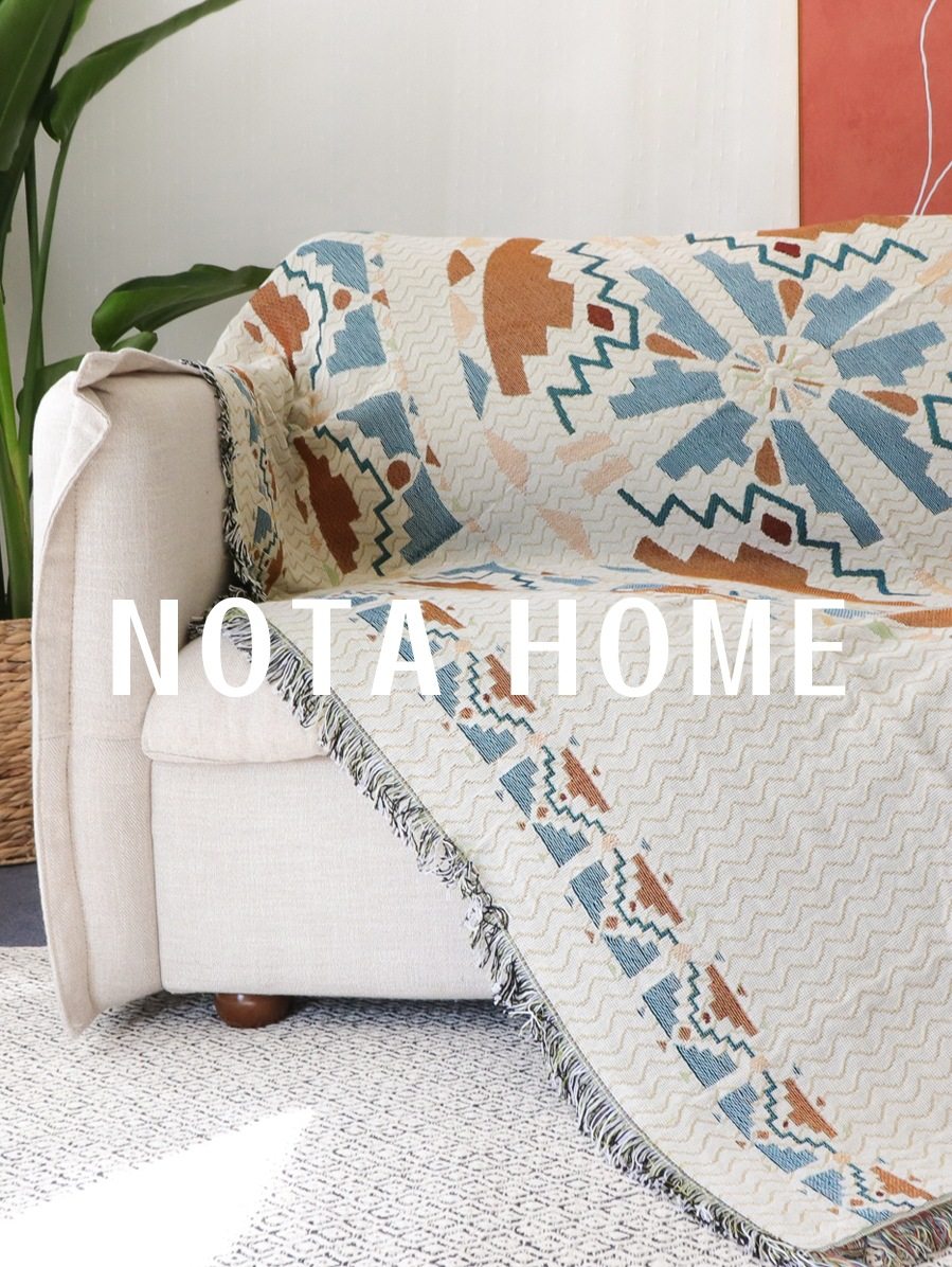 Alex Nordic Style Sofa Blanket Full Cover Sofa Towel Cover for Living Room Single or Double Sofa Cover with Thickened Backrest