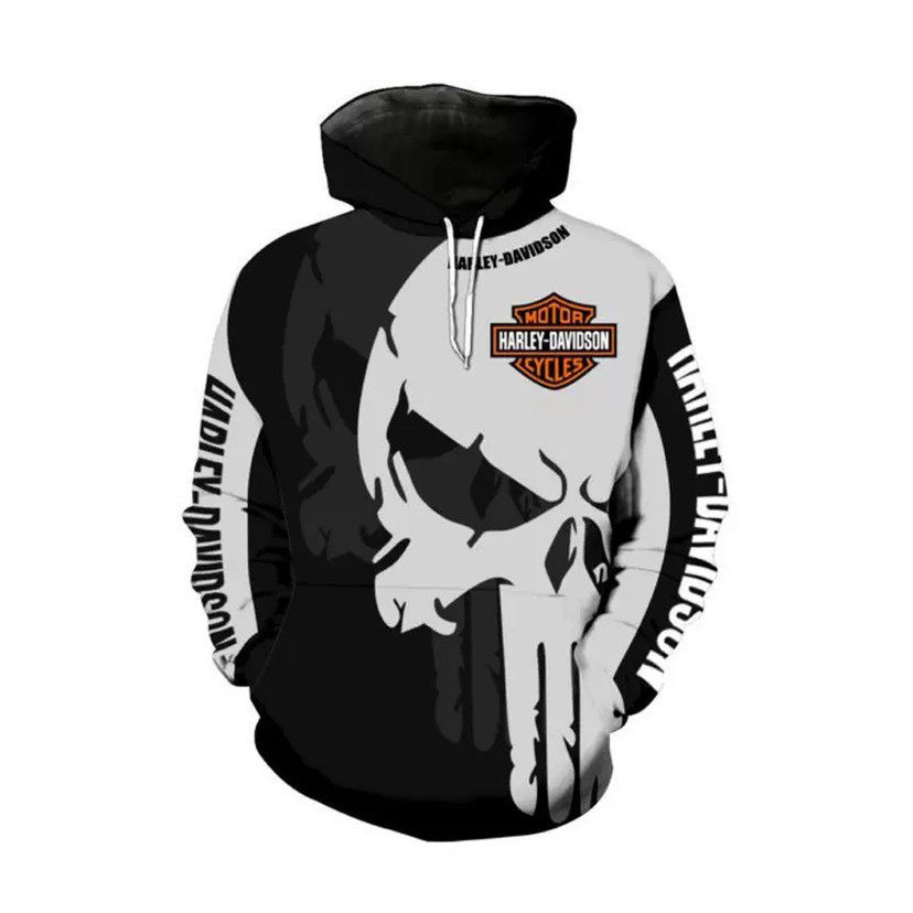 temu新款外贸春秋季男卫衣3D印花套头卫衣连帽衫厂家直销