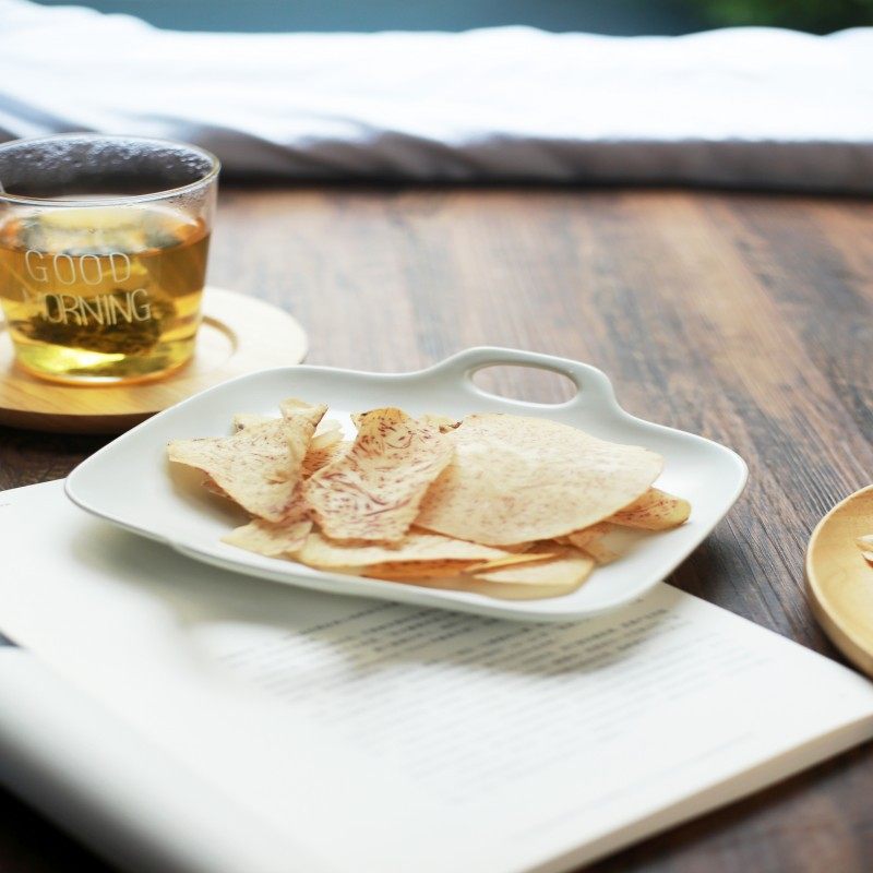 Rice sweet taro chips snack bags original cut pepper and salt taro chips thin crispy taro chips one-piece delivery support group purchase