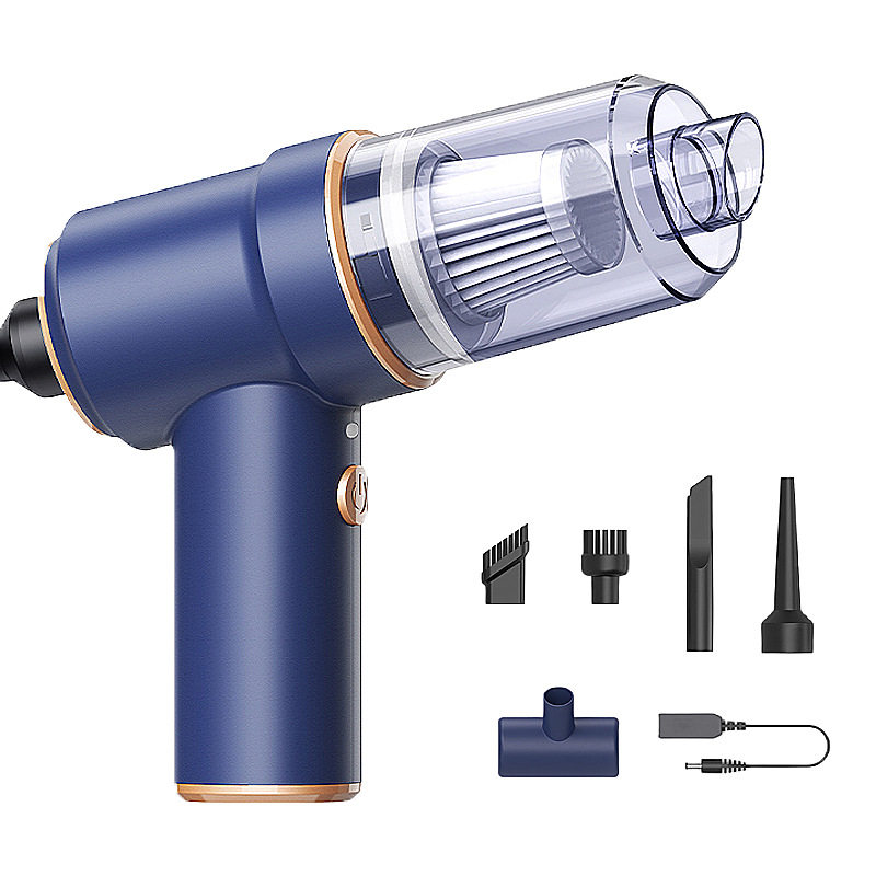 Wireless car vacuum cleaner high-power powerful blowing, suction, charging and pumping integrated car home dual-use small mini vacuum cleaner