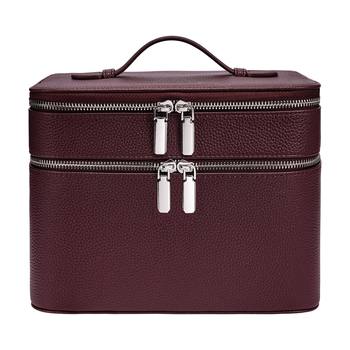 Double-Layer New Portable Professional Cosmetic Bag, Skin Care Tool Bag, Beauty Eyelash Storage Box, Multi-Compartment Cosmetic Bag