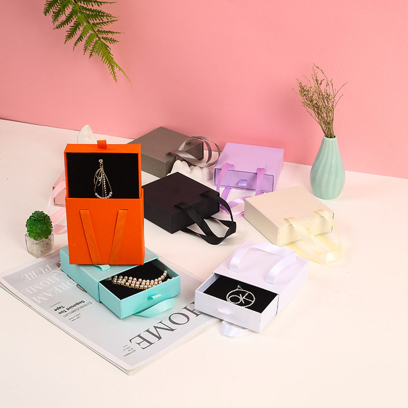 Jewelry Packaging Box Portable Drawer Jewelry Box Ring Box Necklace Box Jewelry Jewelry Packaging Box