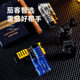 Decorative Transparent Three-straight Lighter Outdoor Fire Portable Export Blue Flame Cigar Inflatable Lighter Wholesale