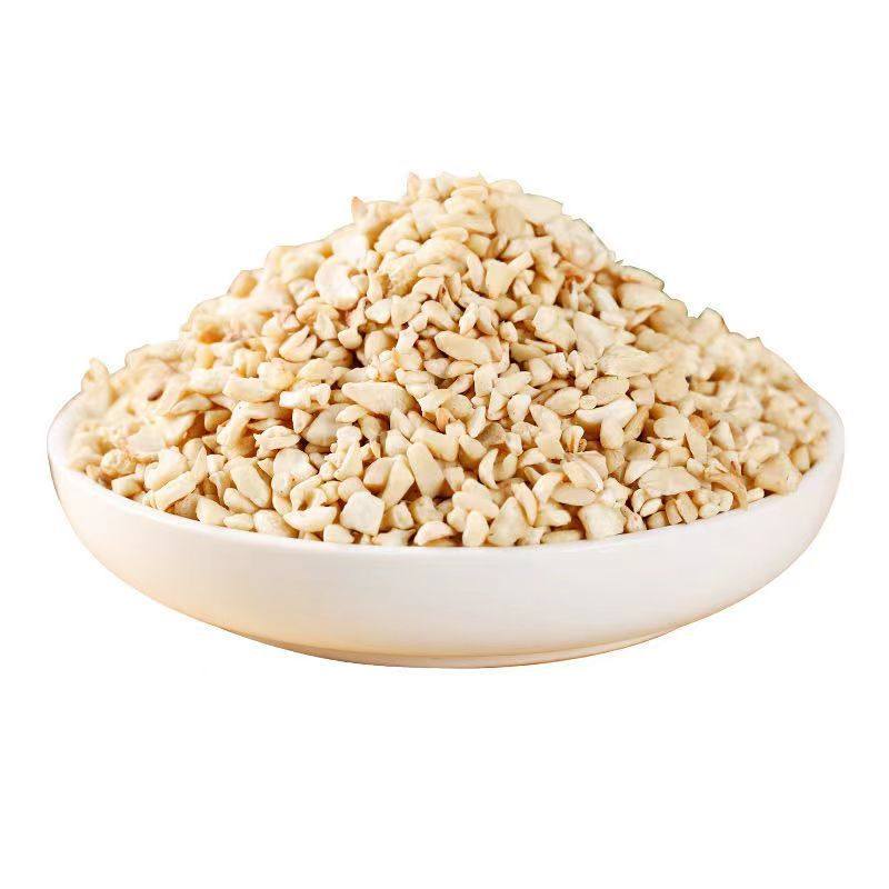 Raw Cashew Nuts, Crushed, Original Flavor, 1/8 Crushed Kernels, 1/4 Crushed Kernels, Raw Half-Sliced Cashew Kernels, Peeled Cashew Nuts, Commercial Use for Mooncake Baking