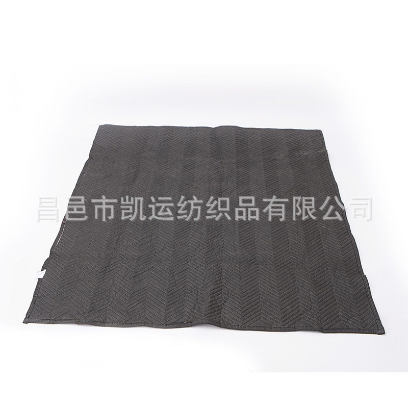 Furniture Packaging Blanket Electrical Furniture Transportation Protection Blanket Solid Color W-type Quilted Blanket Anti-bump Packaging Blanket Spot