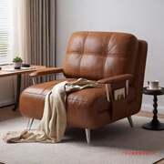 Sofa Bed Foldableable All-In-One Dual-Purpose 2025 New Mid-Century Style Single and Double Small Apartment Living Room Balcony R