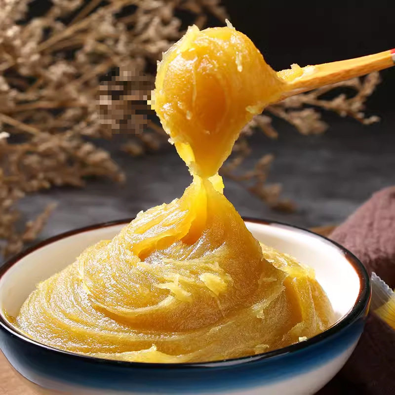 Chongqing Traditional Glutinous Rice Ball Filling with Black Sesame and Peanut Paste, Red Bean Paste Filling, Green Rice Ball and Mooncake Baking Ingredients