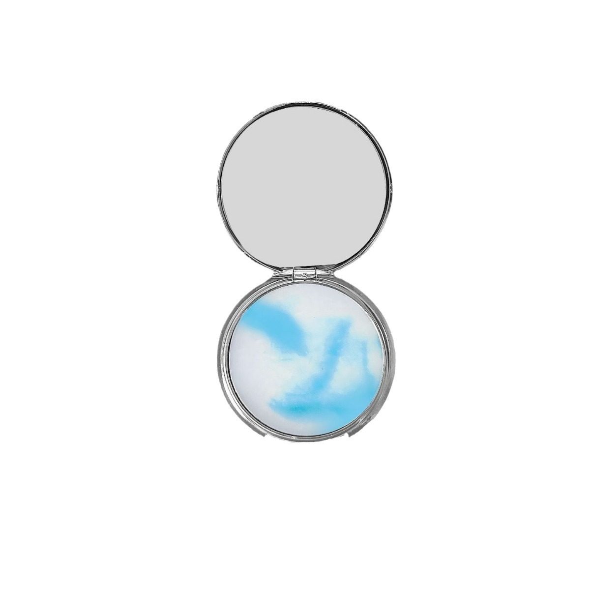 Cross-Border Popular Bifeng Liuyun Powder Cake, Makeup-Setting Oil-Control Powder, Long-Lasting, Light, Breathable, Natural, Delicate, Natural Matte