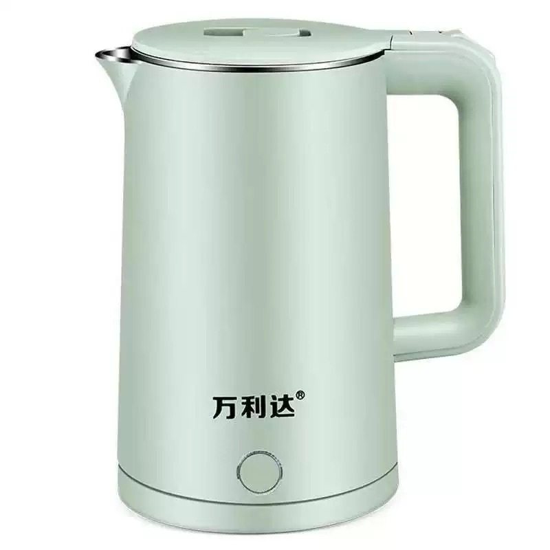 Wanlida Water Kettle Food Grade Stainless Steel Electric Water Kettle Hotel Integrated Double-Layer Water Kettle Automatic Power Off Gift