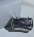 Silver chain small square