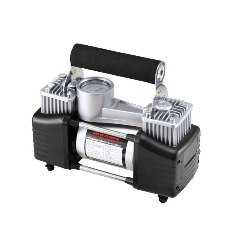 Car Air Pump with Light, Household Tire Air Pump, Multi-Function Air Pump