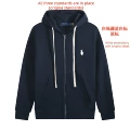White rope zipper sapphire blue white label