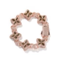 Rose gold olive green