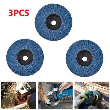 3 inch 75mm mini hundredpage polishing wheel pneumatic angle grinder zirconium steel jade metal stainless steel grinding wheel disc