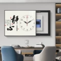 Inner Peace - High Transparency Crystal Porcelain Finish + Real Clock