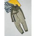 Army green and khaki suit