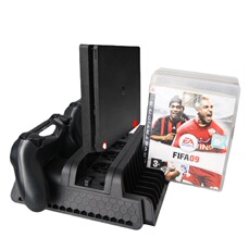 Поддержка хоста ps4 slim pro多合一风扇底座支架手柄座充散热风扇碟架 tp4-882
