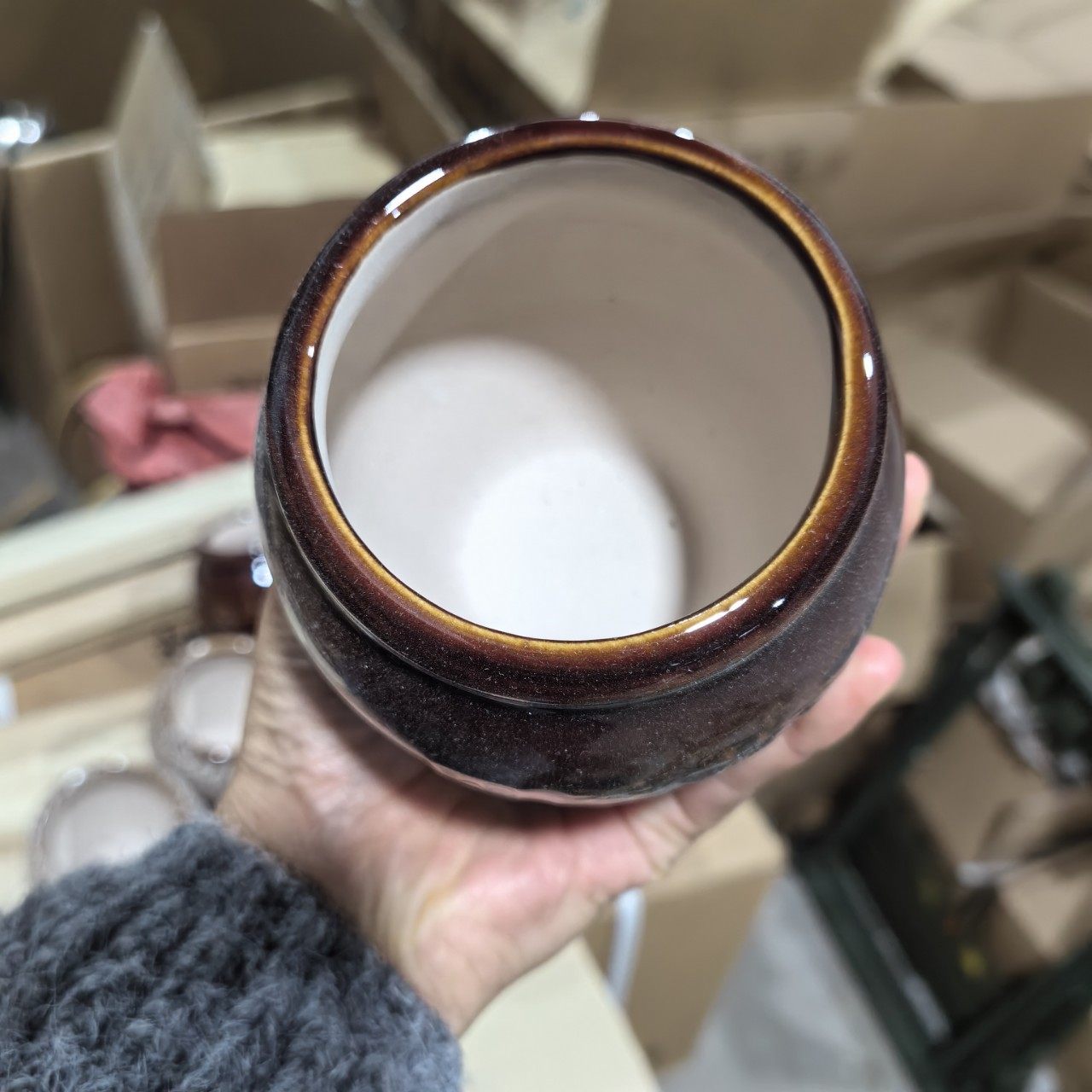 Manual Garlic Pounder Stone Garlic Mortar Garlic Masher Garlic Press Garlic Grinder Ceramic Garlic Mortar Jar for Home Use