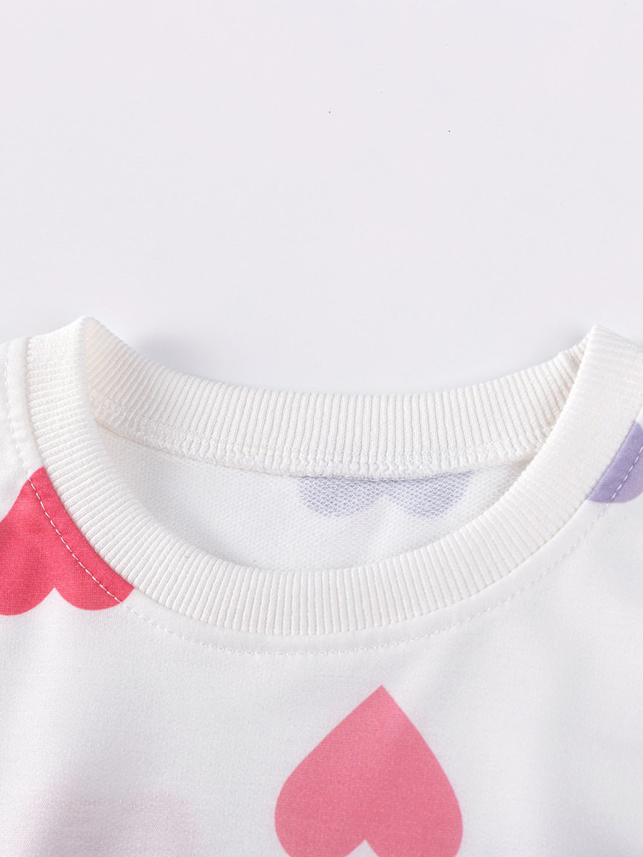 Girls' Autumn Long-Sleeve Hoodie from Source Factory, Cute Baby Top