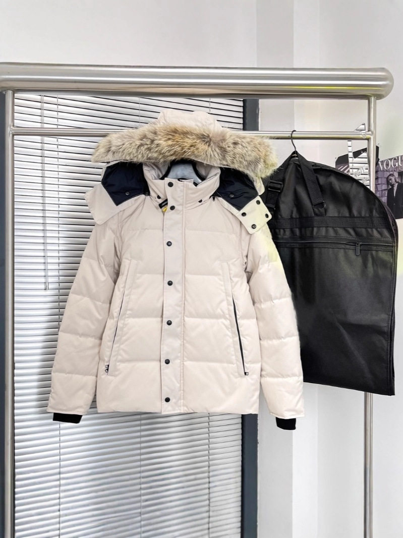 Wyndham Parka Export Cross-Border Big Goose down Jacket Canada 29 Men's and Women's Cold-Resistant Jackets 3808m