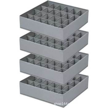 Cross-Border Drawer-Type Fabric Underwear Large-Capacity Storage Box Divided Socks Bra Underwear Home Storage and Organization Box