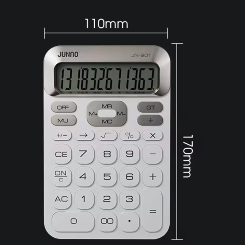 商务办公计算器大屏12 位大按键财务专用计算机礼品机算器