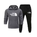 Dark gray + black pants-b