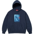 G90 # 24fw supermodel character pattern logo hoodie sweatshirt royal blue