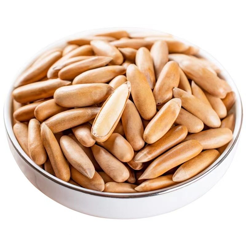 Brazilian Pine Nuts New Genuine Hand-Peeled Long Grain Pine Nuts Bulk Snacks Wholesale Nuts for the New Year