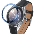 Type A (41mm) blue circle with white characters