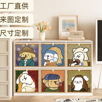 Retro Clothing Storage Box Large Capacity Kalek Plaid Cabinet Storage Basket Fabric Storage Box Organizer Foldable