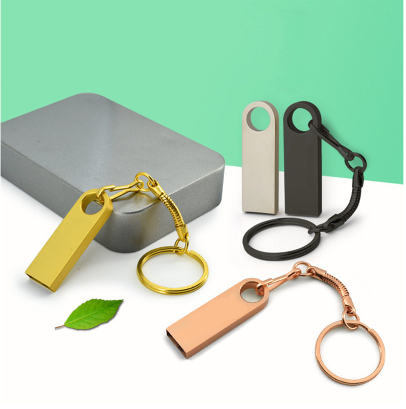 USB Flash Drive Wholesale with Engraving 16g Metal 32g Creative Gift High-Speed 3.0 64Gu Flash Drive Large Capacity Usb128G