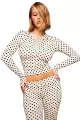 Apricot polka dots (in stock)